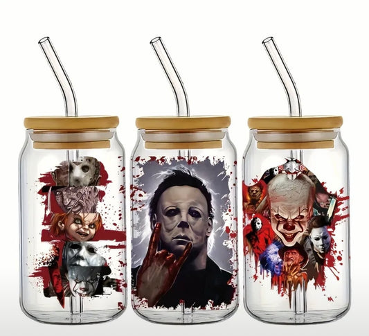 Horror Glitter Cup