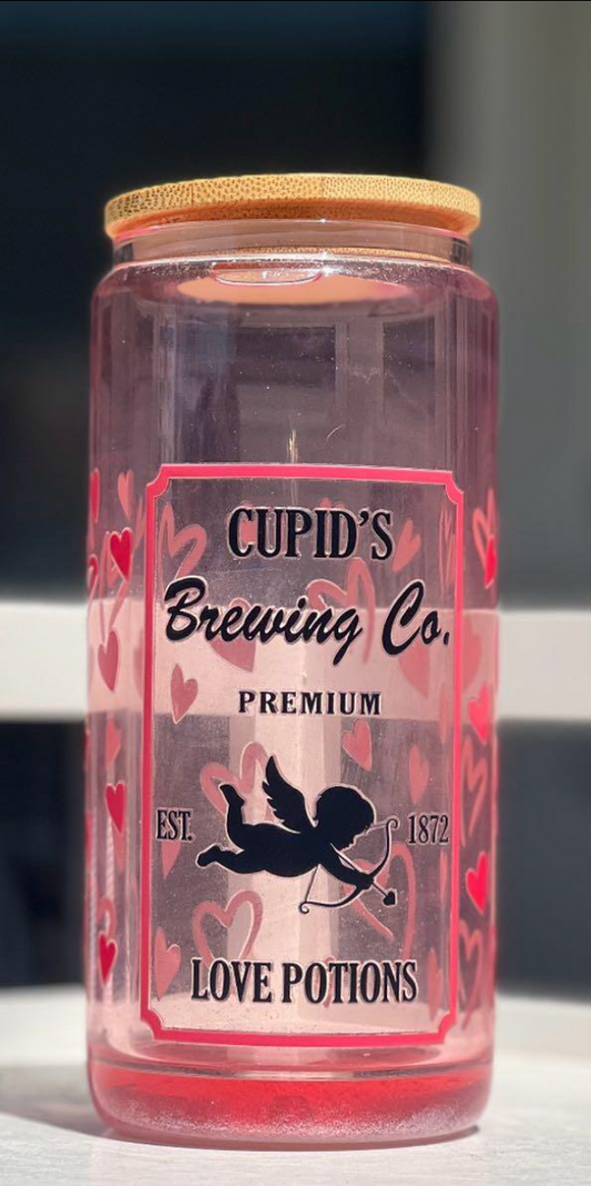 Cupids Brewing Co. Glass Cup